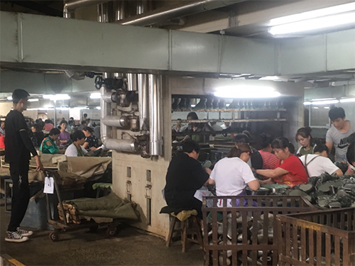 胶鞋烘干项目案例